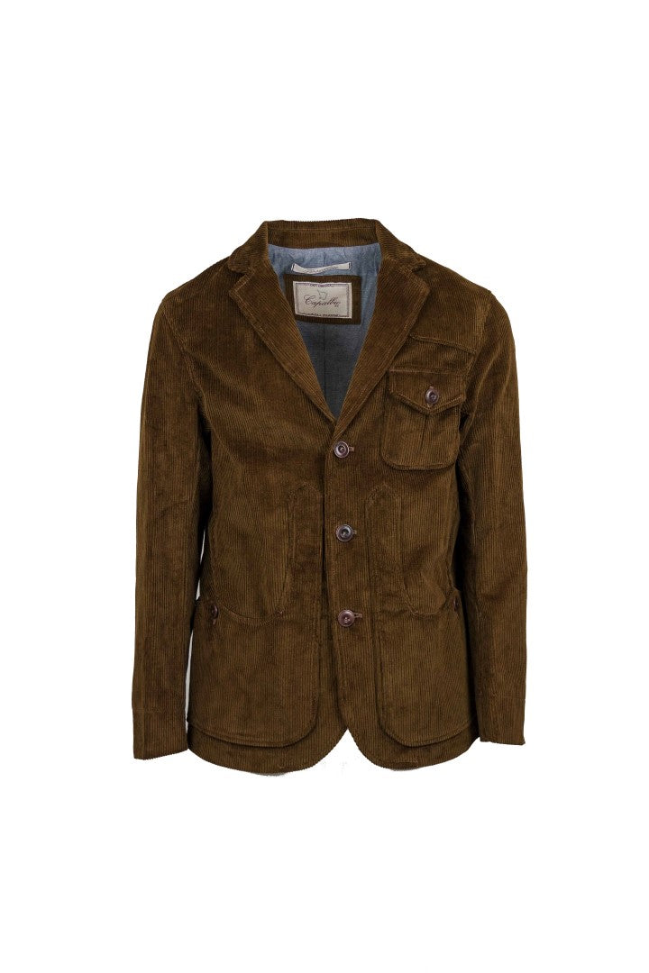 Iconic 500-line velvet jacket