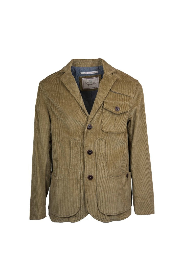 Iconic 500-line velvet jacket