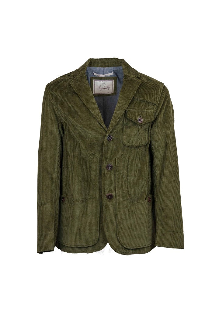 Iconic 500-line velvet jacket