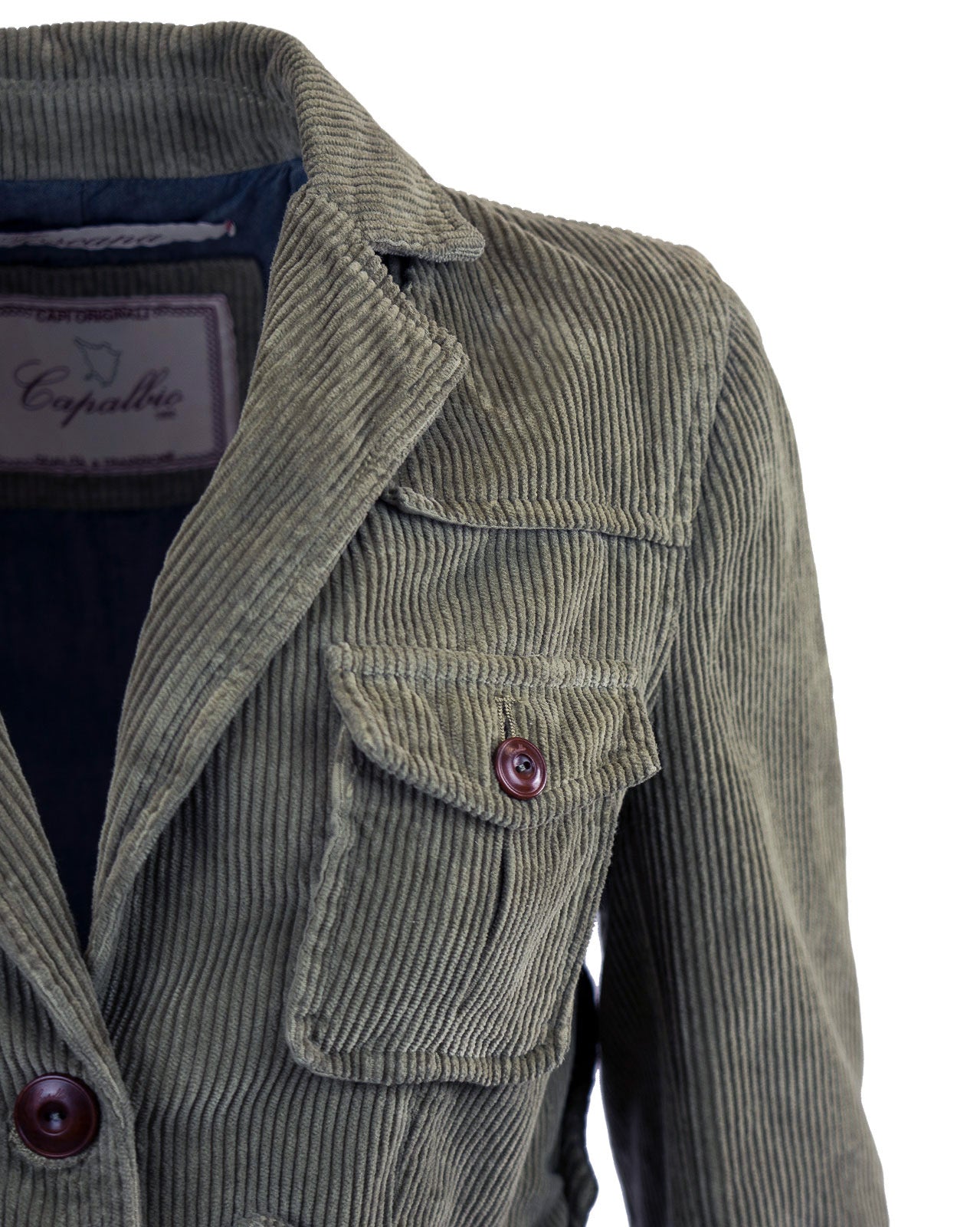 Giacca iconica donna in velluto 500 righe