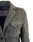 Giacca iconica donna in velluto 500 righe