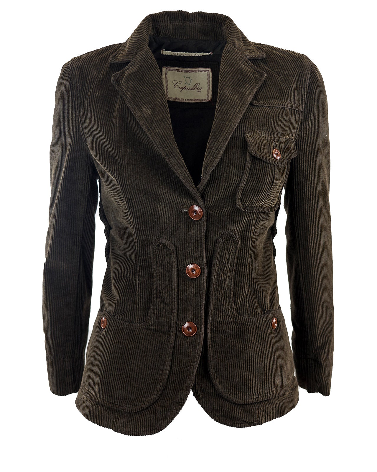 Giacca iconica donna in velluto 500 righe