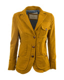 Giacca iconica donna in cotone fustagno