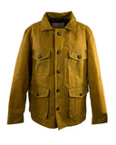 Field Jacket in cotone waxed - Ocra