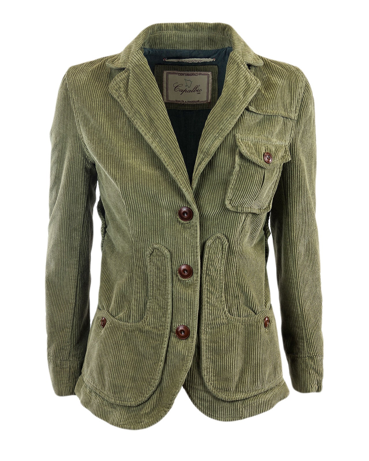 Giacca iconica donna in velluto 500 righe