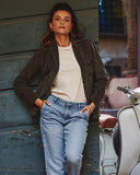 Giacca iconica donna in velluto 500 righe