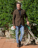 Four pocket cotton fustian jacket 100%