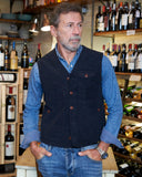 Iconic moleskin cotton vest