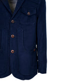 Iconic jacket in moleskin cotton