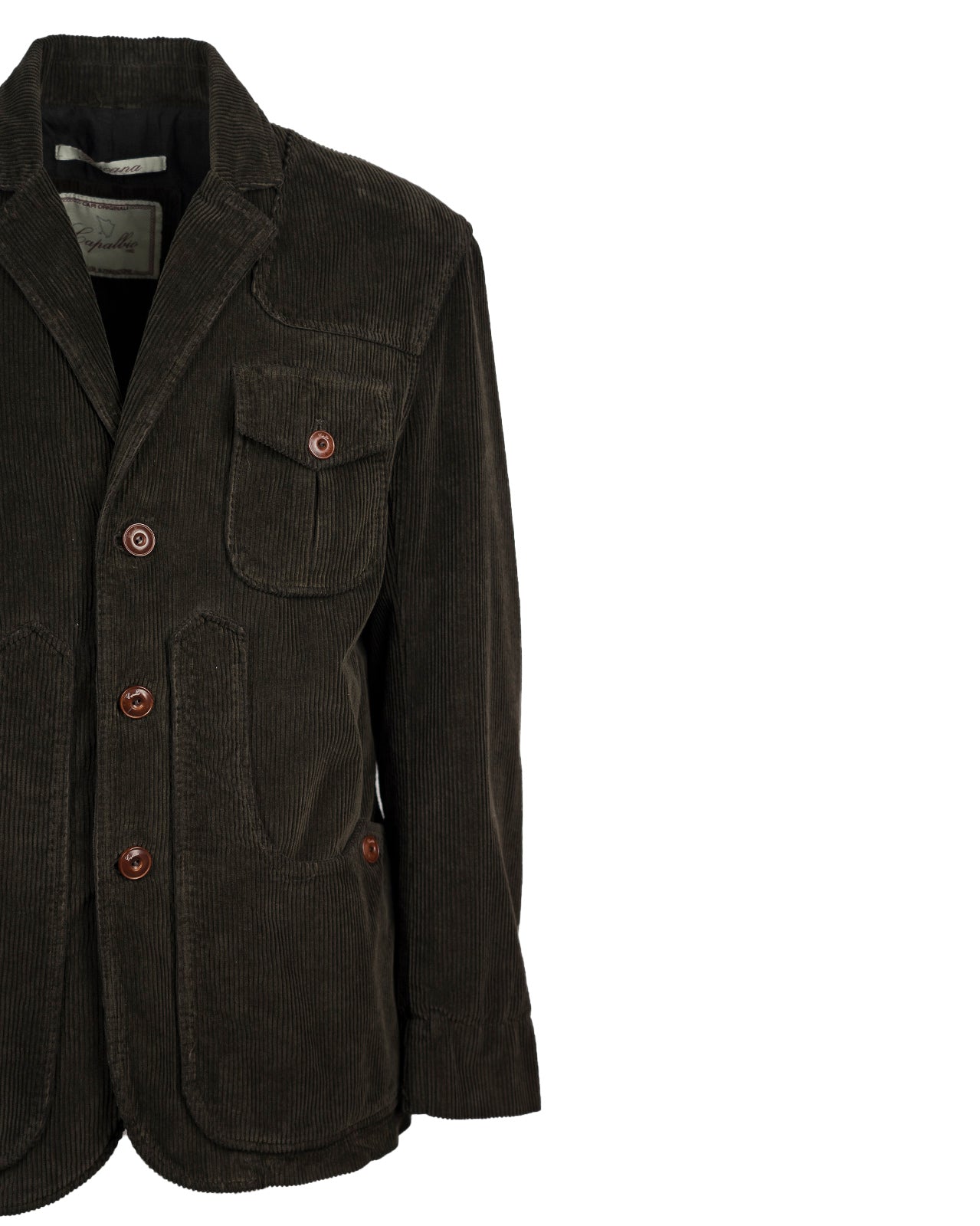 Iconic 500-line velvet jacket