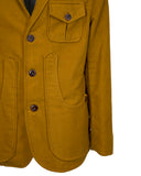 Iconic jacket in moleskin cotton