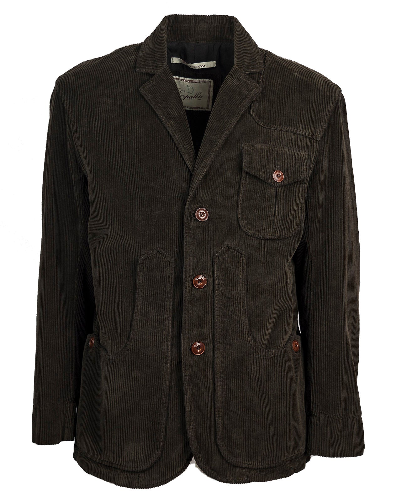 Iconic 500-line velvet jacket