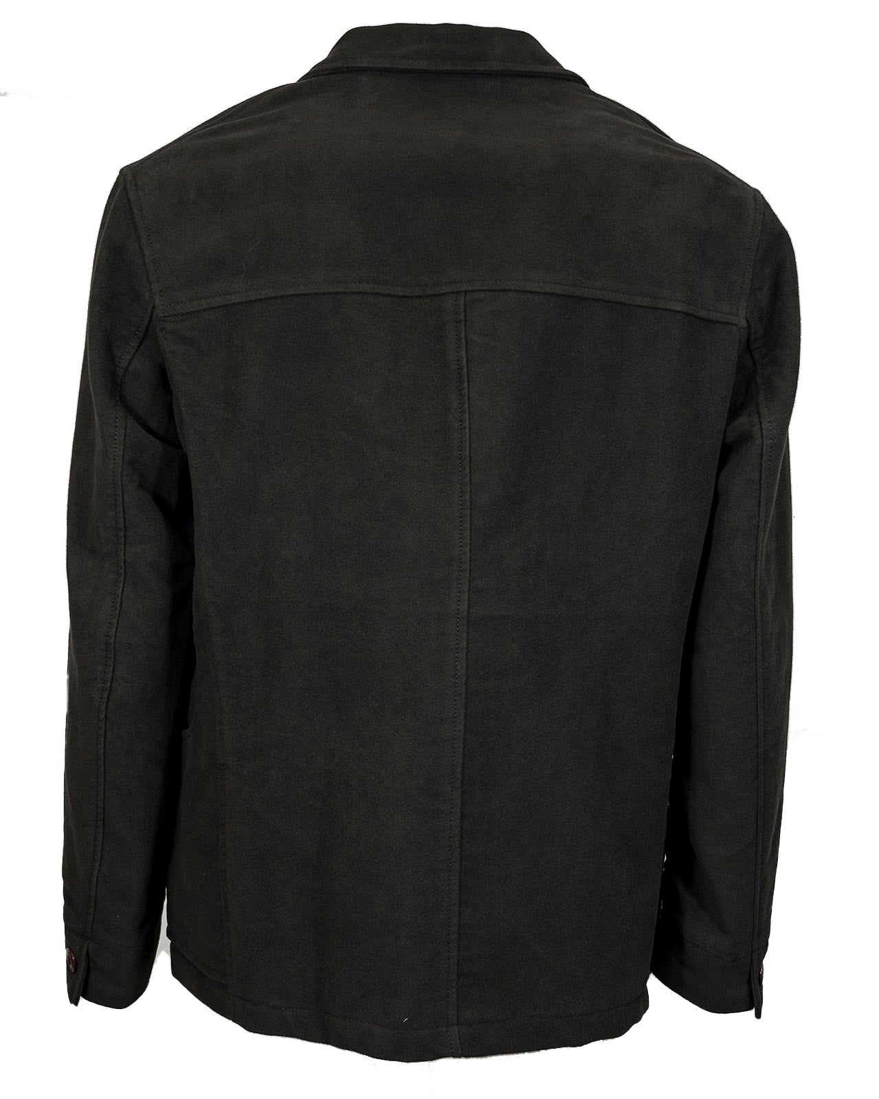 Iconic jacket in moleskin cotton