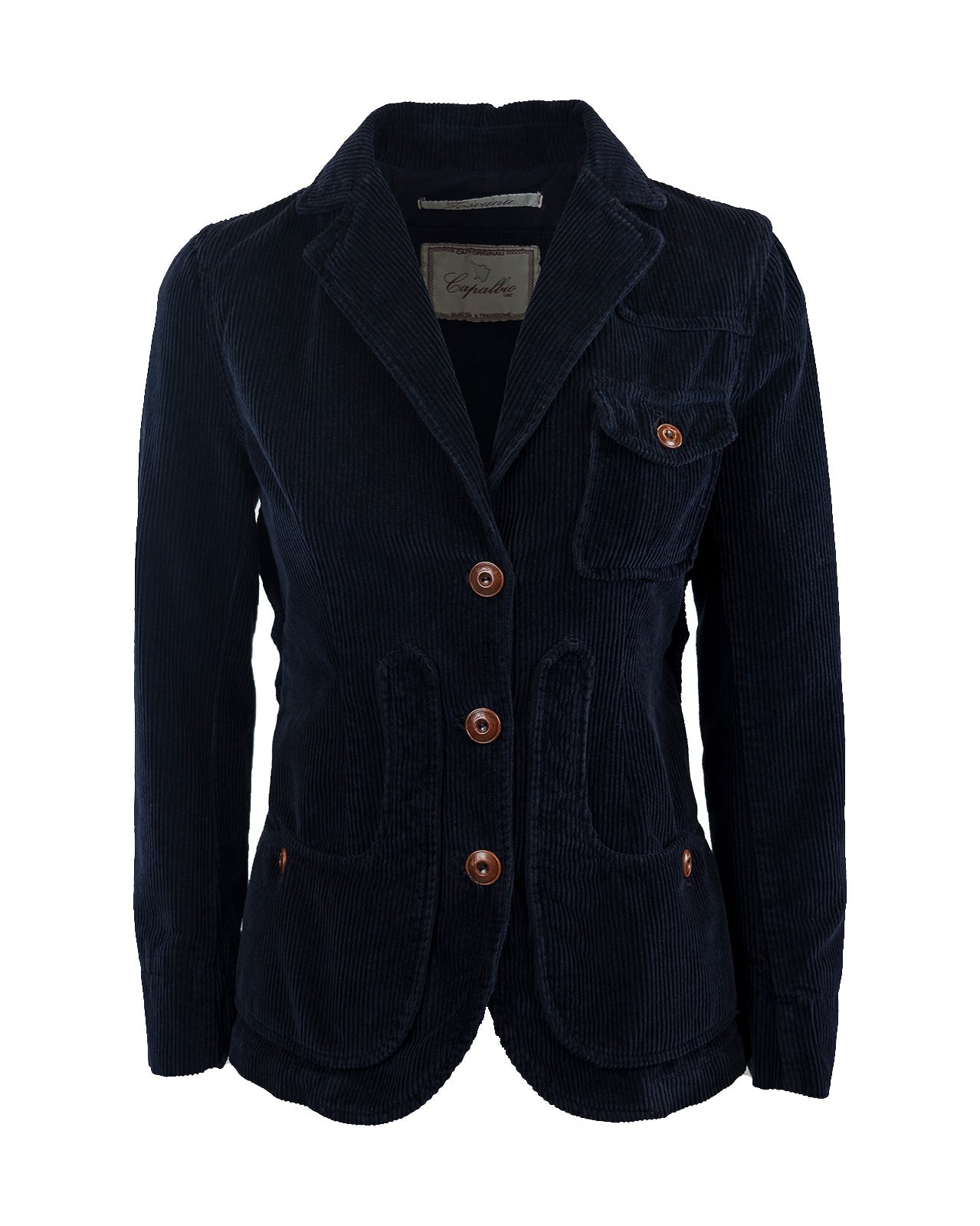 Giacca iconica donna in velluto 500 righe