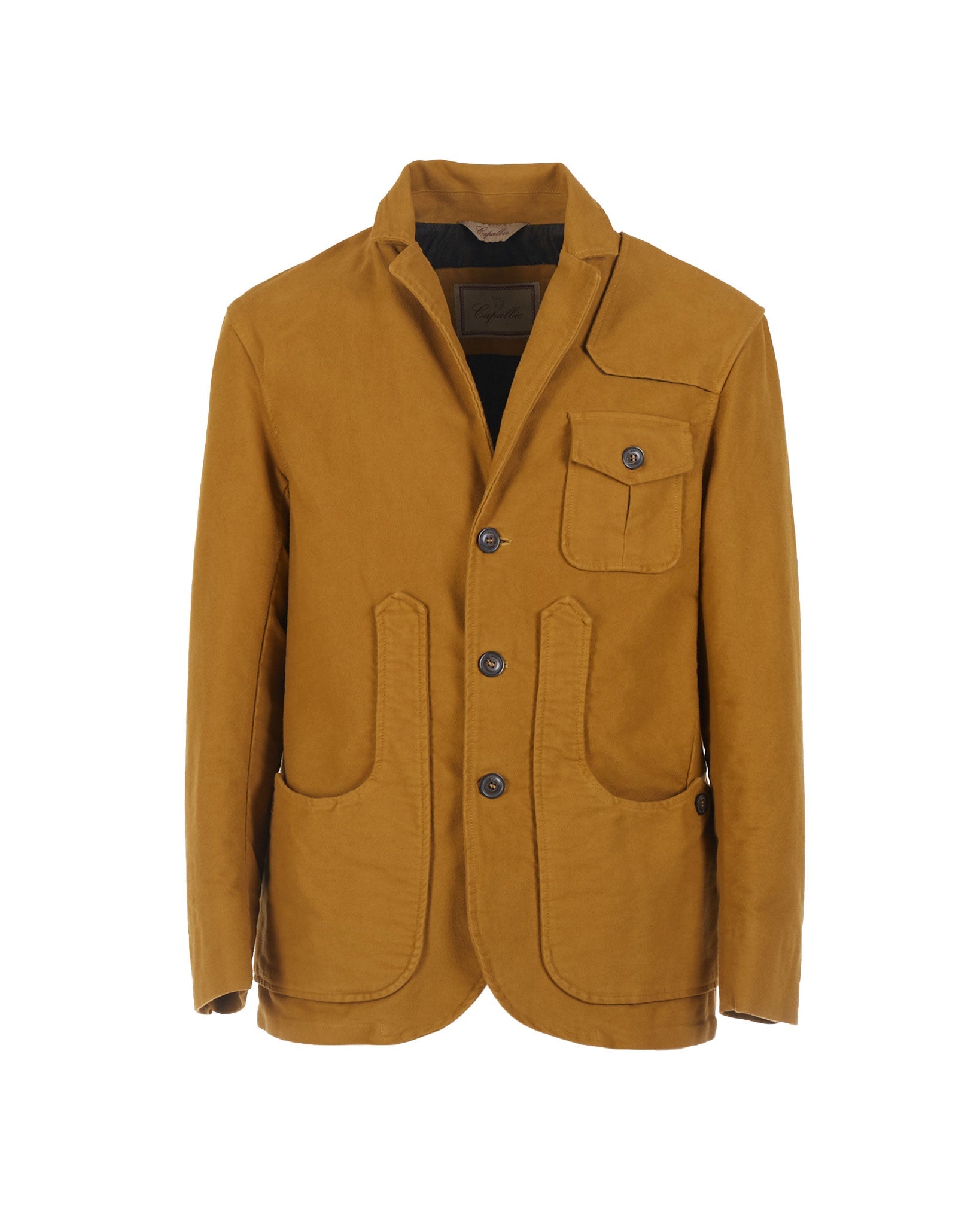 Iconic jacket in moleskin cotton