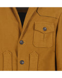 Iconic jacket in moleskin cotton