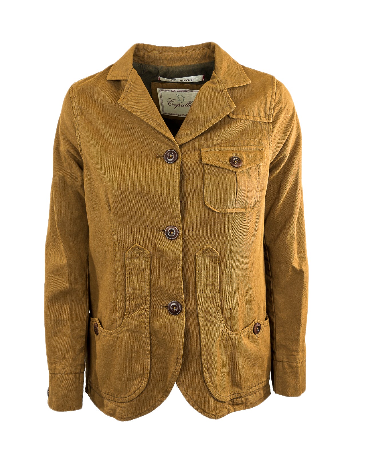 Giacca iconica donna in misto lino