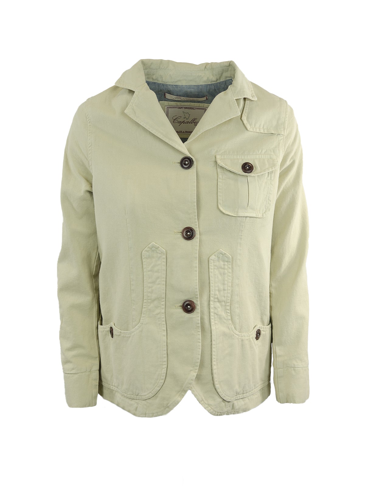 Giacca iconica donna in misto lino