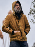 Blouson in cotone waxed