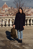 Cappotto Donna in lana antica di casentino doppio petto