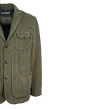 Iconic winter jacket in rock velvet