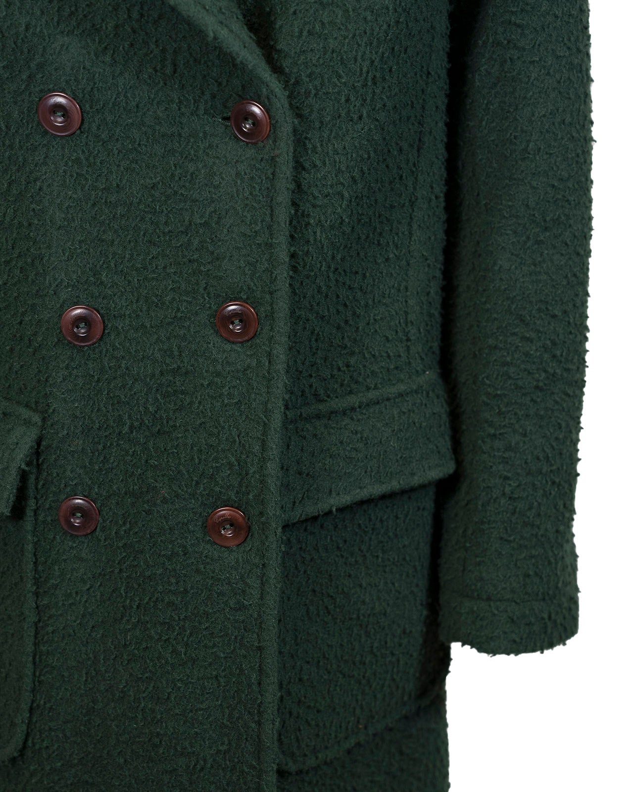 Cappotto Donna in lana antica di casentino doppio petto