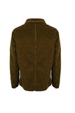 CAMPIONARIO Overshirt tre tasche in velluto