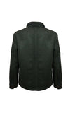 CAMPIONARIO Overshirt 3 tasche lana unita/lana resca