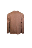 Four-pocket jacket in herringbone wool