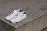 Feniglia Sneaker with Canvas Detail - Blue