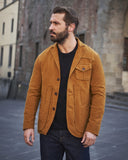 Iconic jacket in moleskin cotton