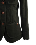 Iconic moleskin cotton jacket - Blue