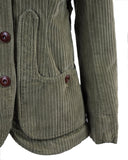 Iconic rocker velvet jacket - Blue