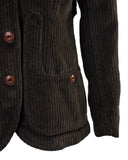 Iconic rocker velvet jacket - Blue