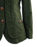 Iconic moleskin cotton jacket - Blue