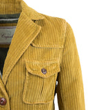 Iconic rocker velvet jacket - Blue