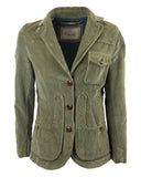Iconic rocker velvet jacket - Blue