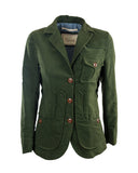 Iconic moleskin cotton jacket - Blue