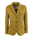 Iconic rocker velvet jacket - Blue
