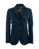 Iconic moleskin cotton jacket - Blue