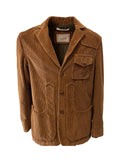 Giacca iconica in velluto 500 righe cotone 100%