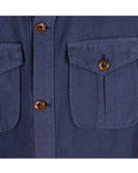 SUMMER OVERSHIRT IN COTTON LINEN