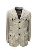 Vier-Taschen-Jacke aus Leinenbaumwolle