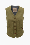Gilet iconico donna lino 2026