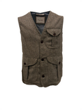 Iconic vest in 500-line velvet