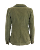 Iconic rocker velvet jacket - Blue