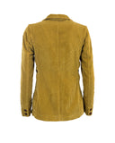 Iconic rocker velvet jacket - Blue
