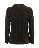 Iconic rocker velvet jacket - Blue