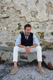 ICONIC VEST IN CANVASS COTTON