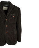 Four-pocket jacket in rock velvet